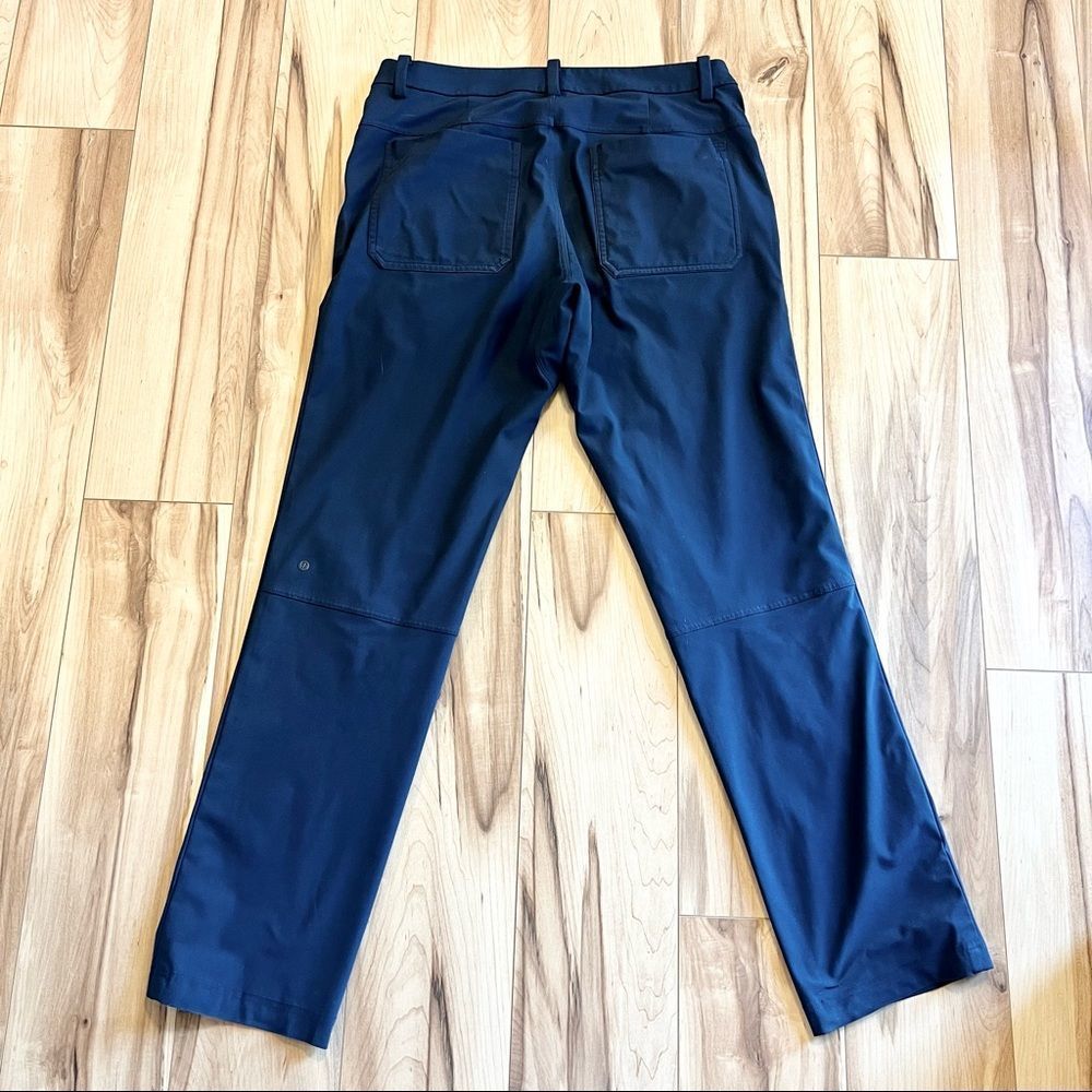 Lululemon ABC Pant Slim 34x32" - Navy Blue - Picture 6 of 11